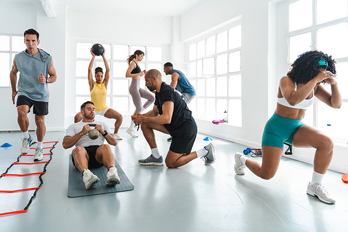 group workout